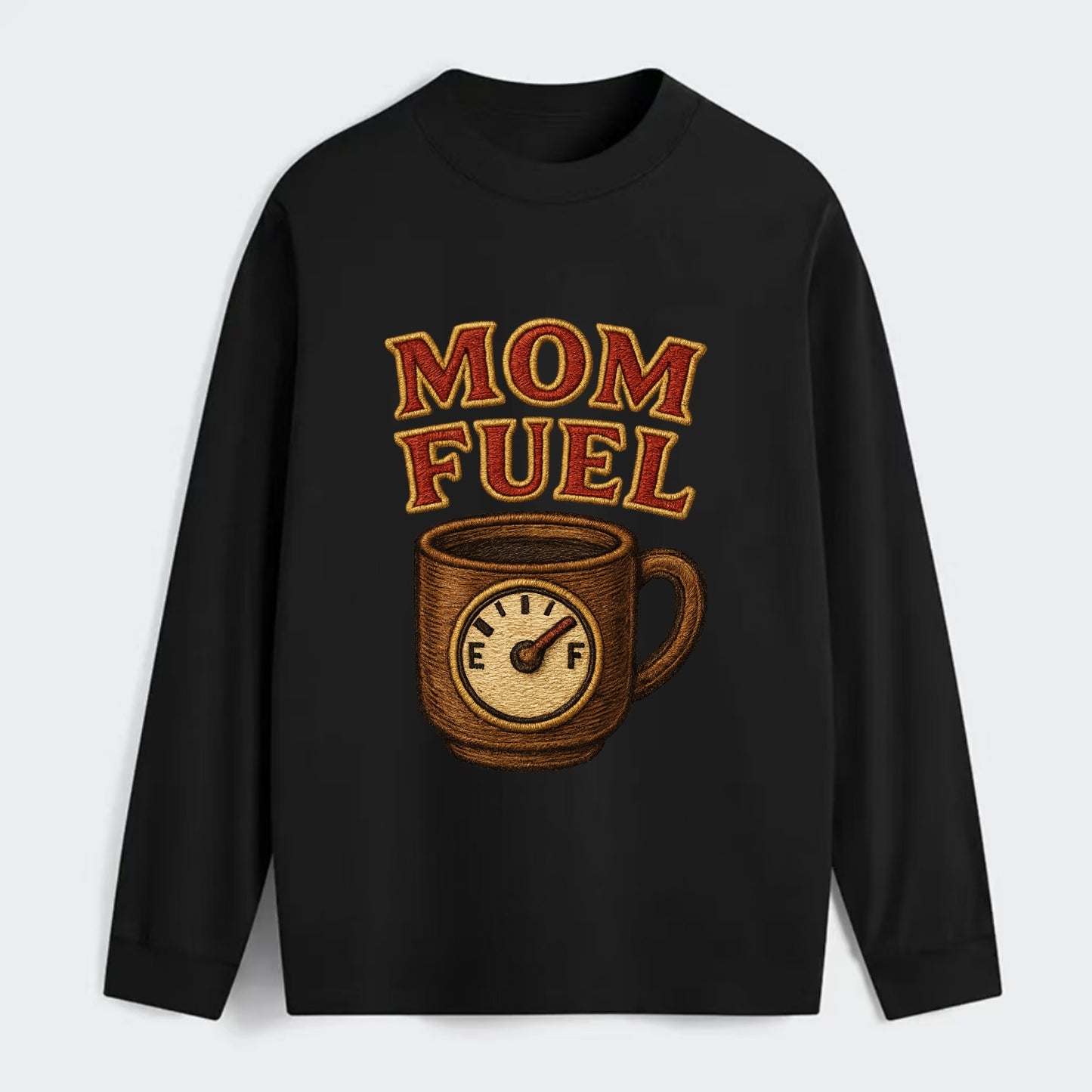 Mom Fuel  - Classic Long Sleeve Shirt - Black