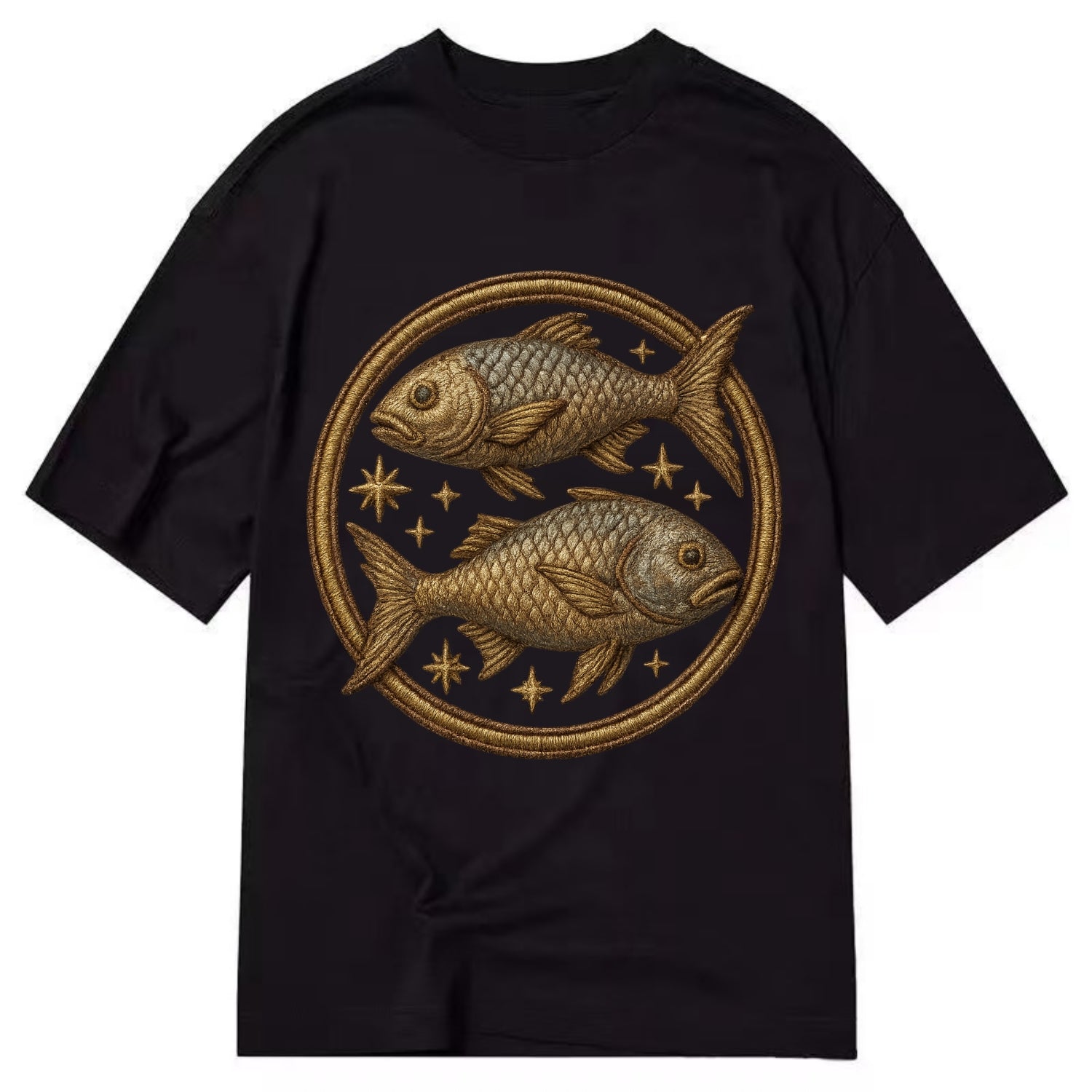 Pisces Fish  - Classic T-shirt - Black