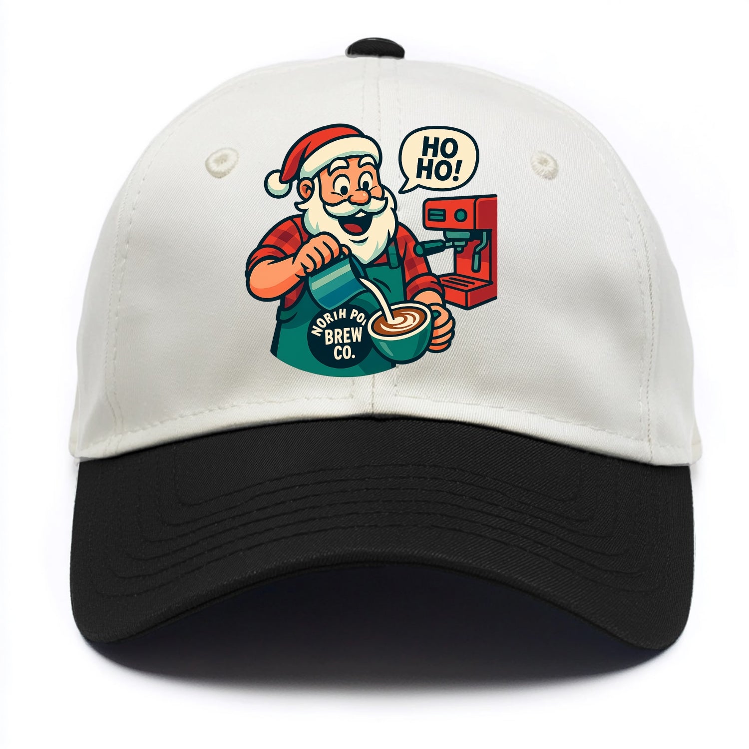 Santa Barista - Two Tone Cap - Black