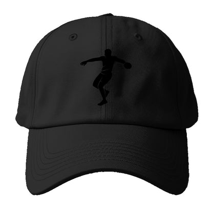 Discus thrower spinning release - Baseball Cap For Big Heads - Black