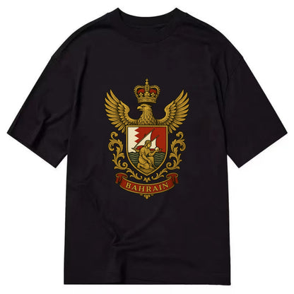 Bahrain Heritage Badge  - Classic T-shirt - Black