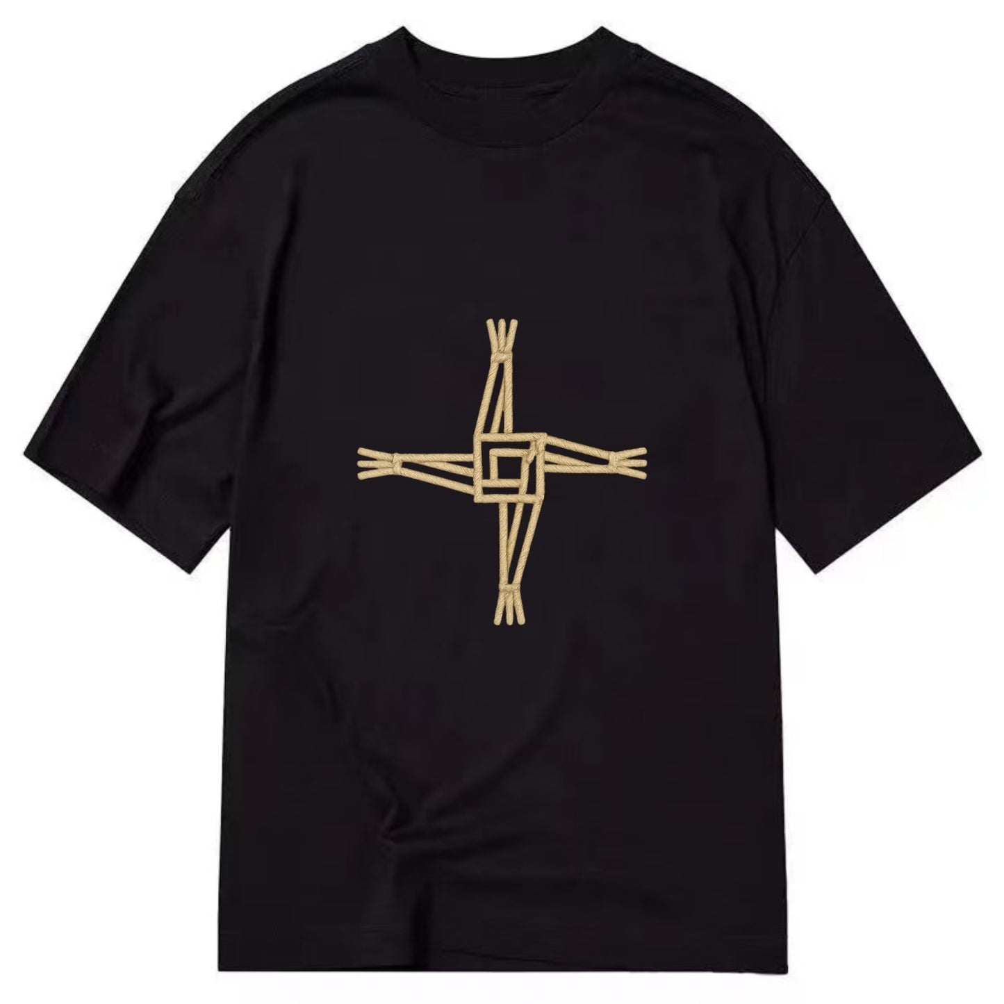 Saint Brigid's Cross  - Classic T-shirt - Black