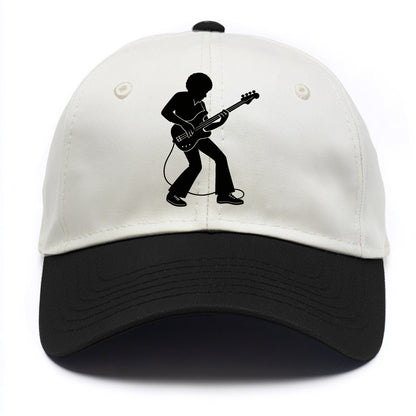 Bass guitarist slap technique - Two Tone Cap - Black