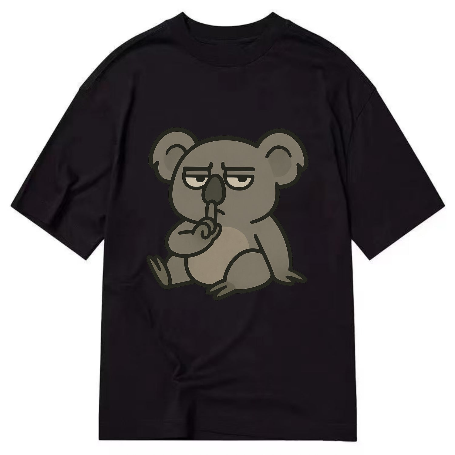 The Koala Judging - Classic T-shirt - Black