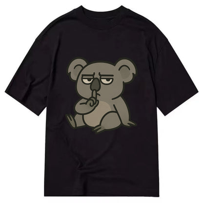 The Koala Judging - Classic T-shirt - Black
