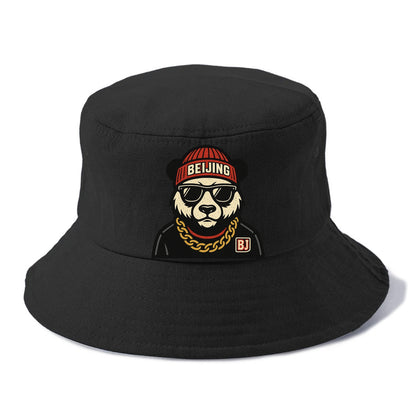 Beijing Panda - Bucket Hat - Black