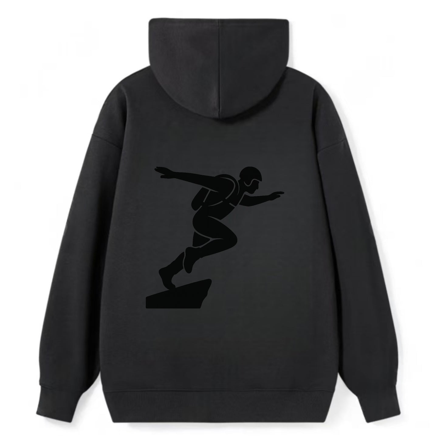 Base jumper launching off - Classic Pullover Hoodie - Black