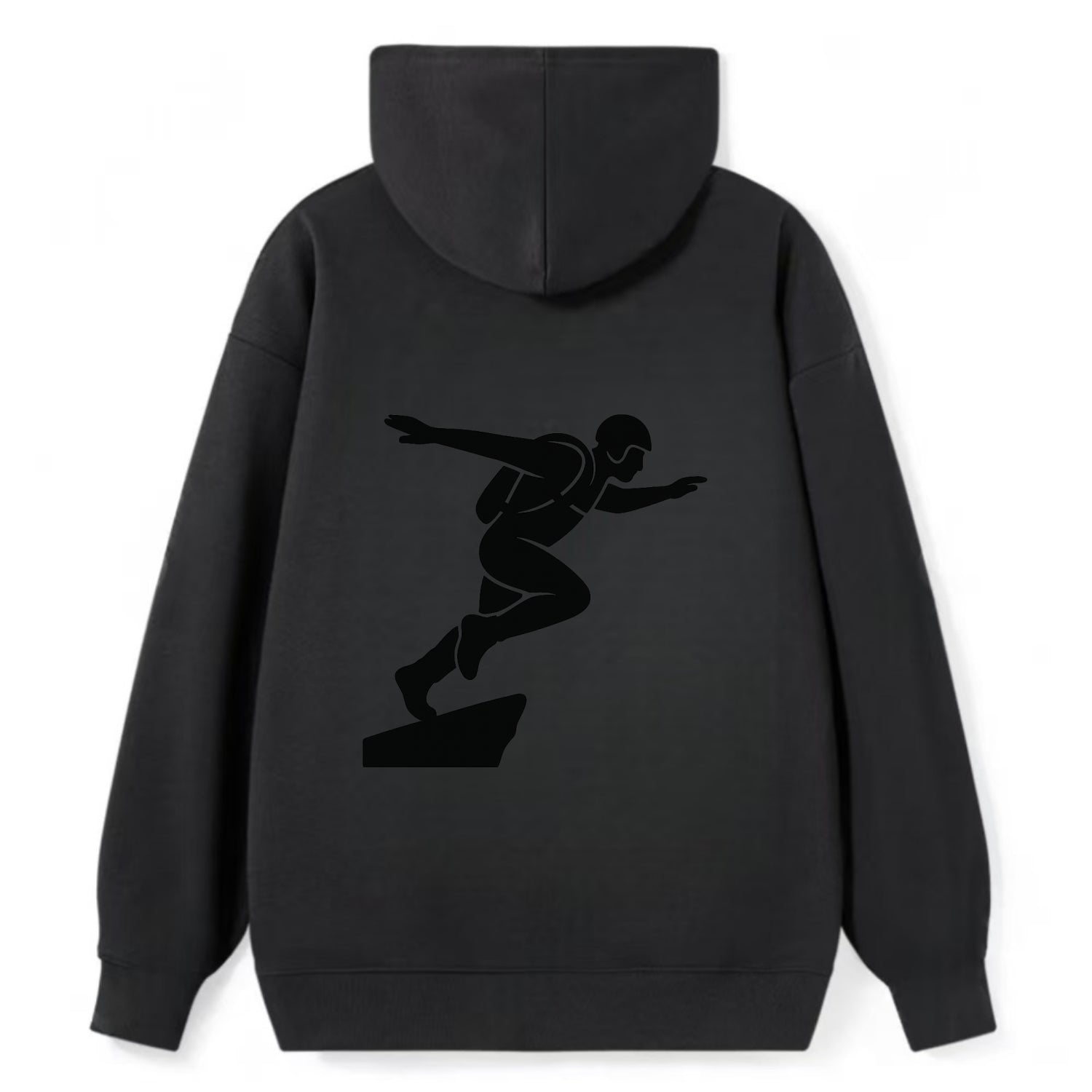 Base jumper launching off - Classic Pullover Hoodie - Black