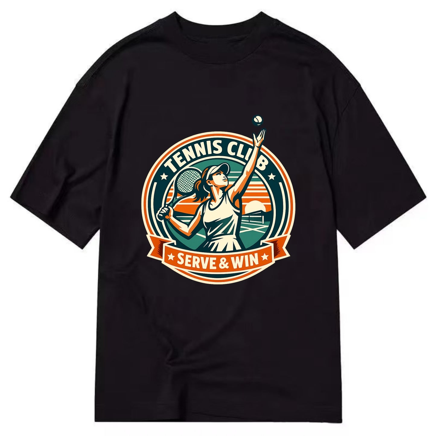 Ace of the Court - Classic T-shirt - Black
