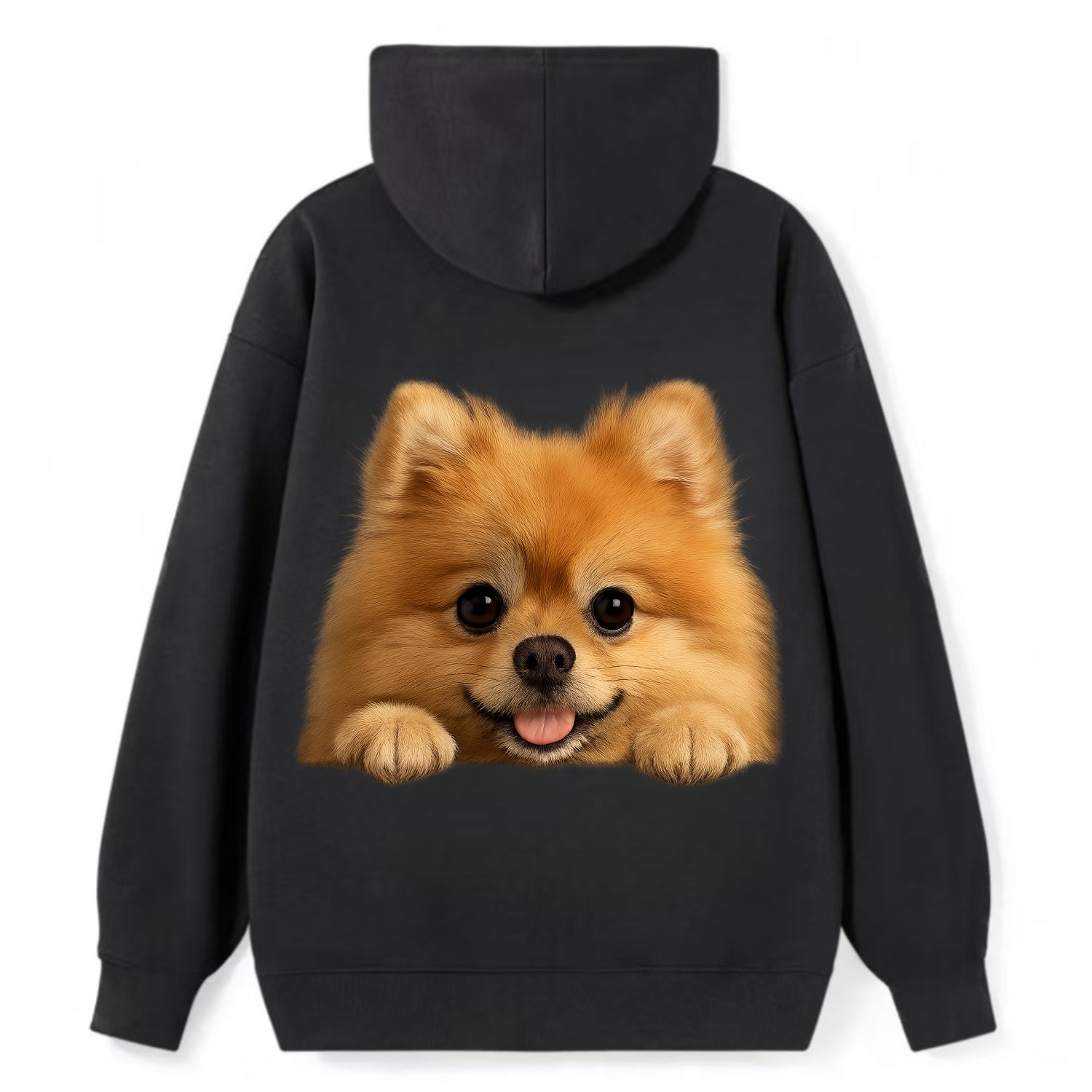 Pomeranian  - Classic Pullover Hoodie - Black
