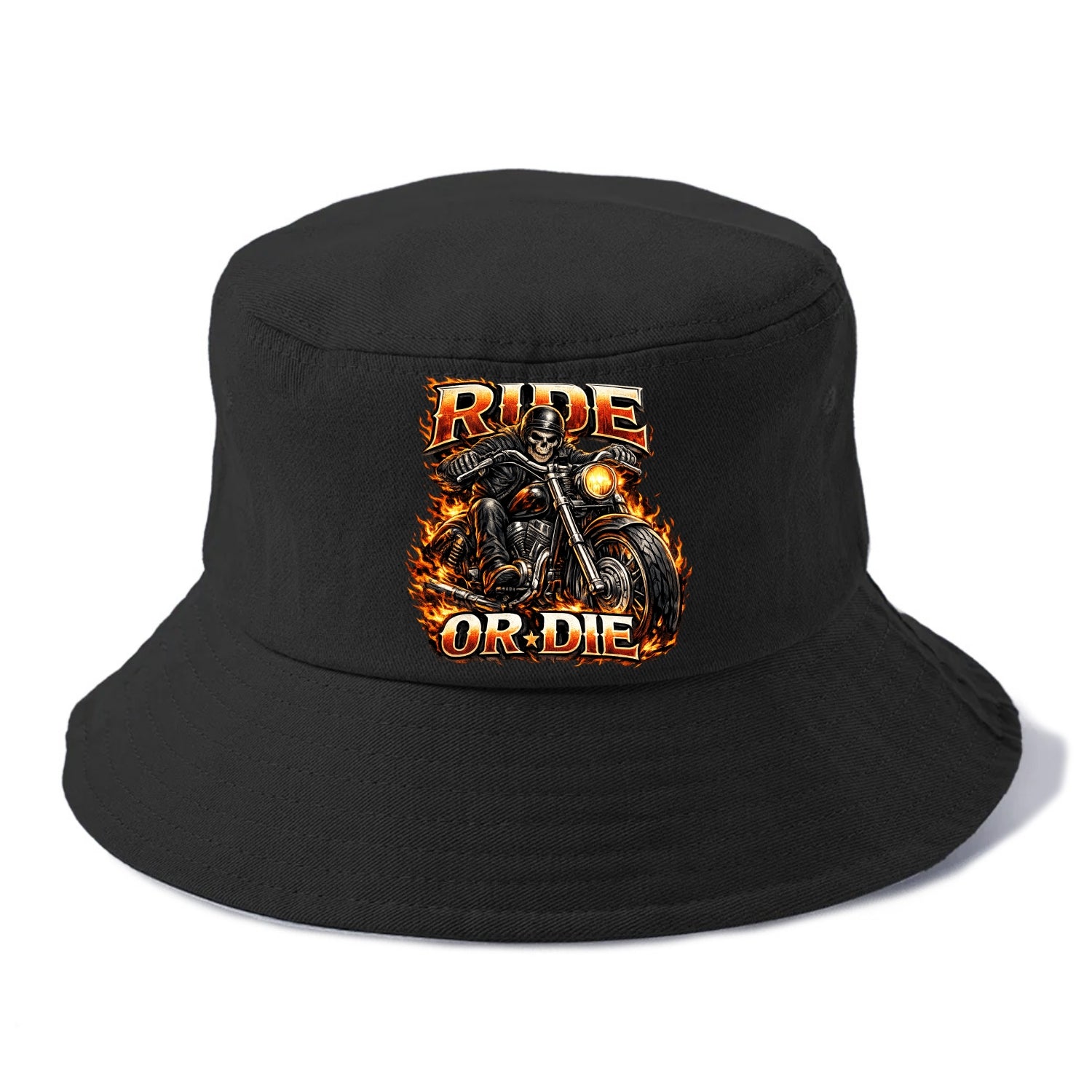 Ride Or Die - Bucket Hat - Black