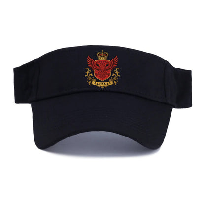 Albania Heritage Badge  - Visor - Black