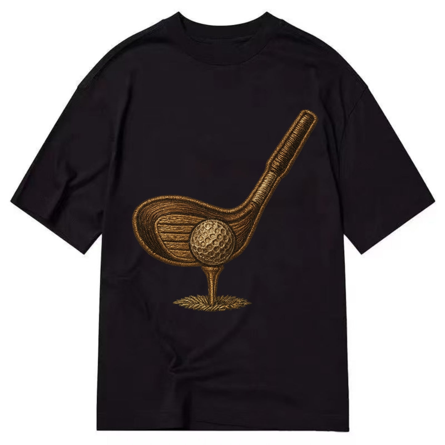 Golf Club and Ball  - Classic T-shirt - Black