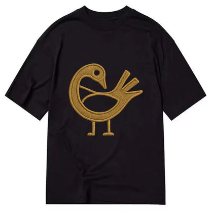 Adinkra Sankofa  - Classic T-shirt - Black