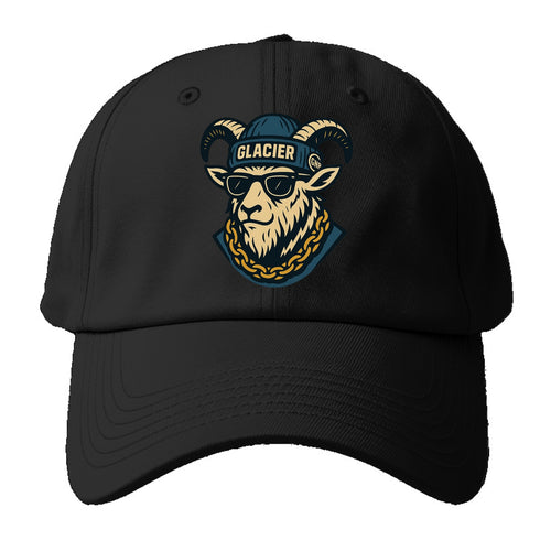Glacier Mountain Goat - Baseball Cap For Big Heads