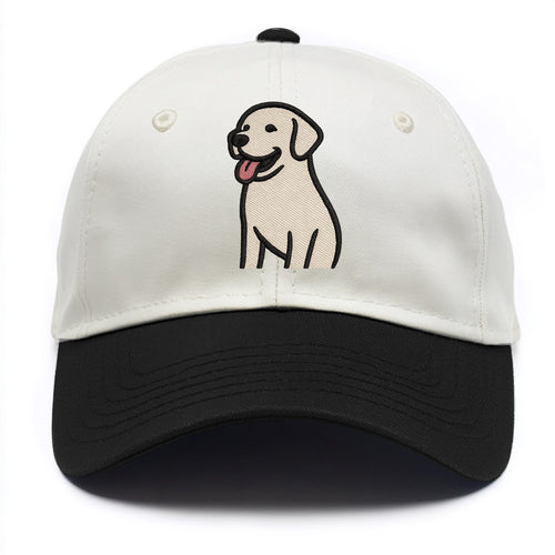 Labrador - Happy panting expression - Two Tone Cap