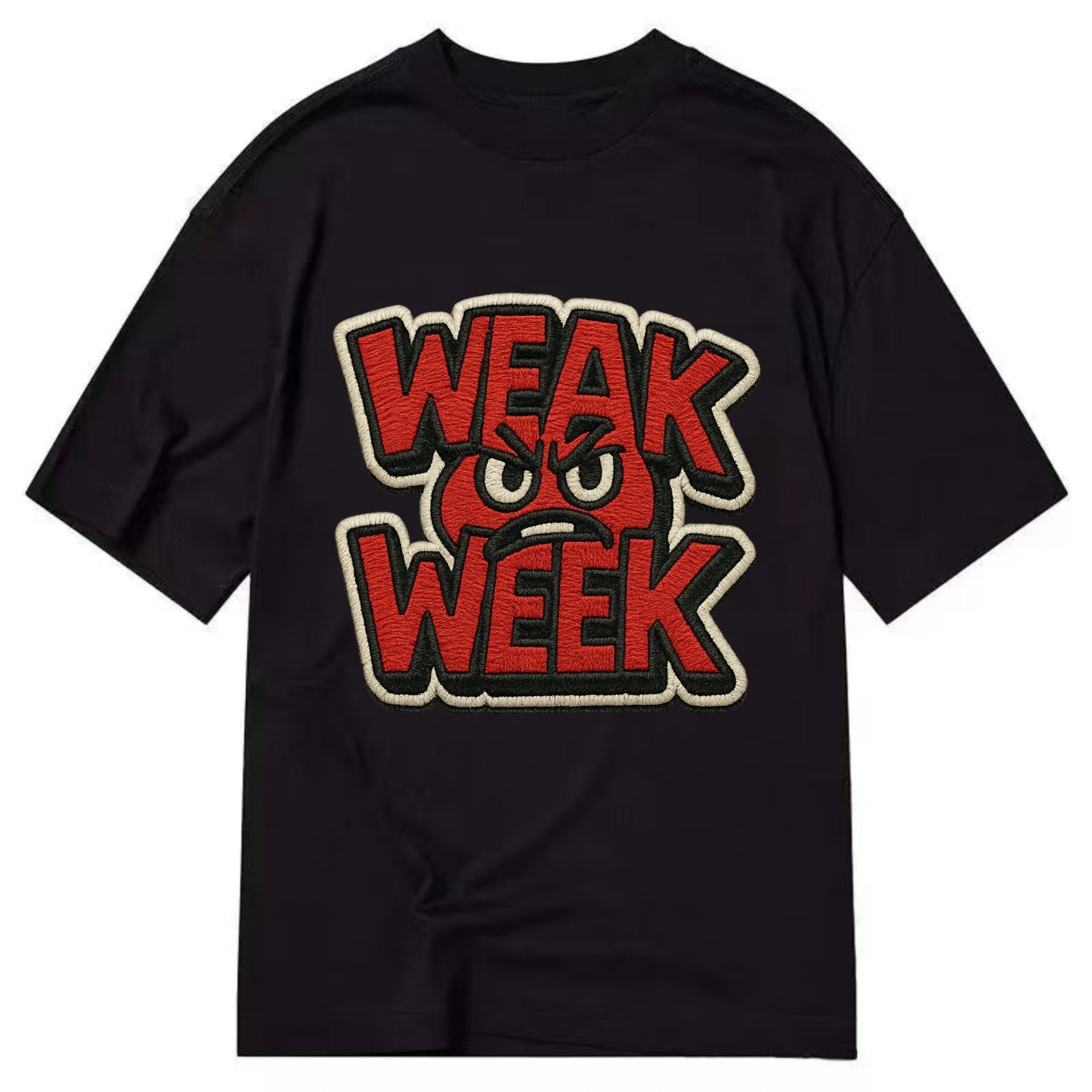 WEAK;WEEK WARRIOR Monday Blue Cap - Classic T-shirt - Black
