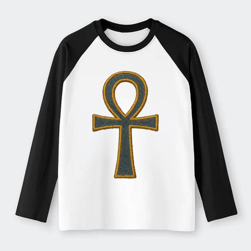 Ankh - Raglan Long Sleeve T-Shirt