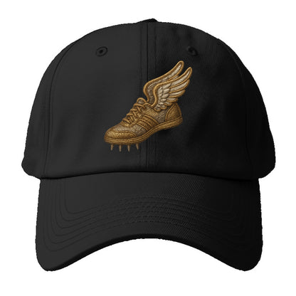 Track Shoe  - Baseball Cap For Big Heads - Black