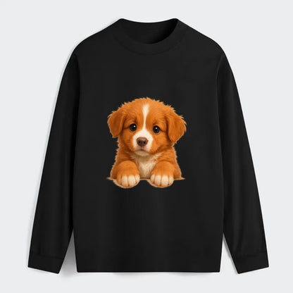 Nova Scotia Duck Tolling Retriever  - Cl - Classic Long Sleeve Shirt - Black