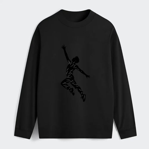 Modern dancer reaching skyward - Classic Long Sleeve Shirt