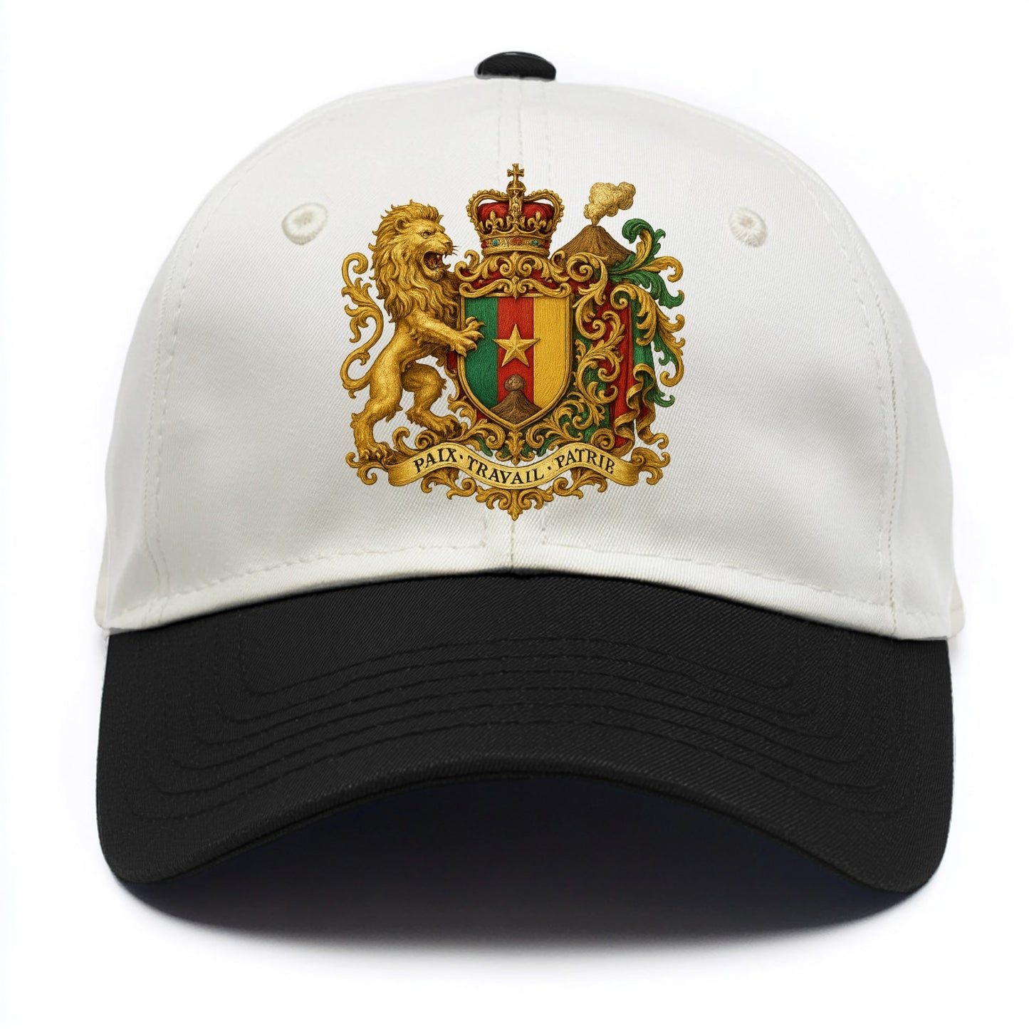 Cameroon Royal Logo  - Two Tone Cap - Black