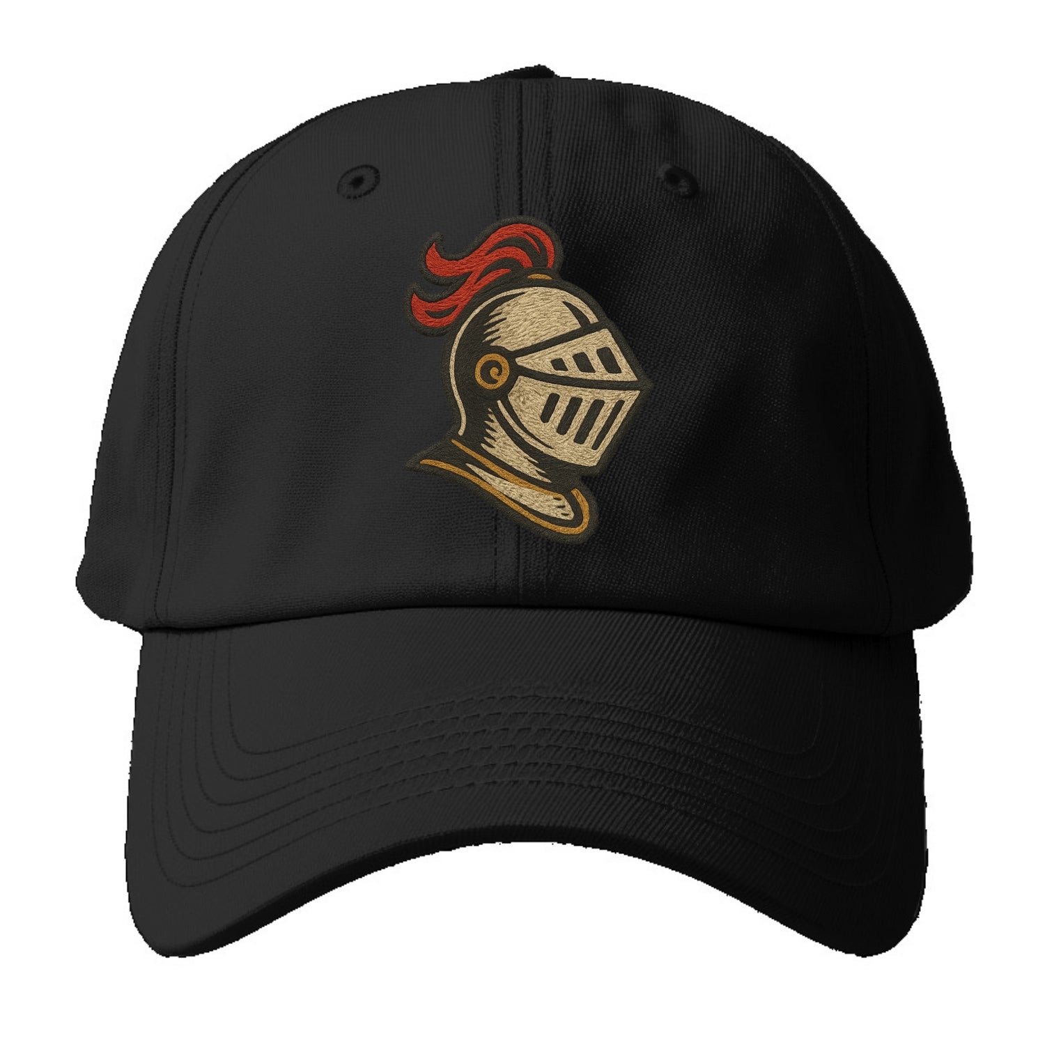 Knight Helmet  - Baseball Cap For Big Heads - Black