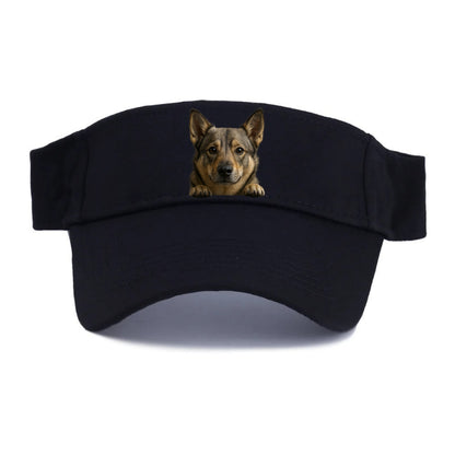Swedish Vallhund  - Visor - Black