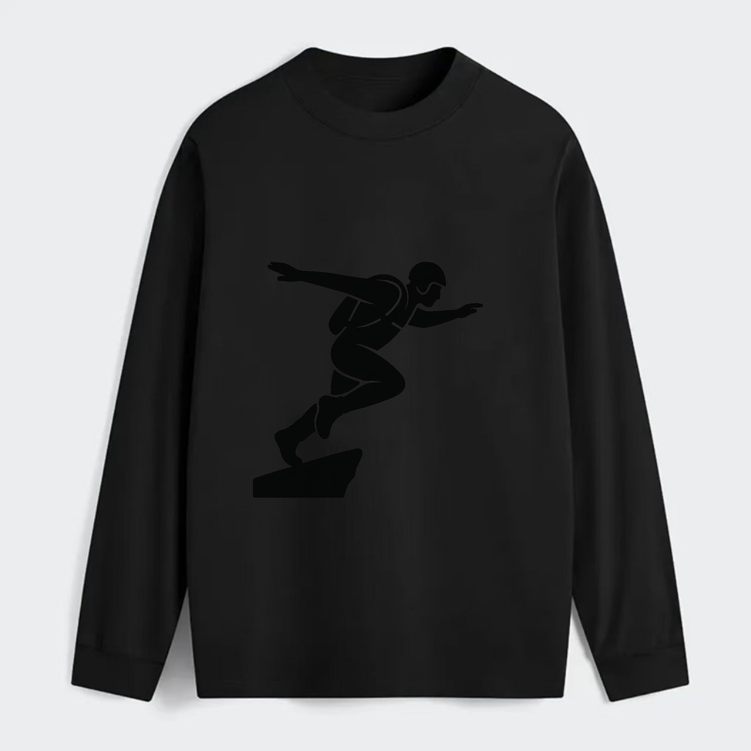 Base jumper launching off - Classic Long Sleeve Shirt - Black