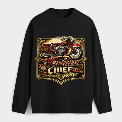 Classic Indian Chief - Classic Long Sleeve Shirt - Black