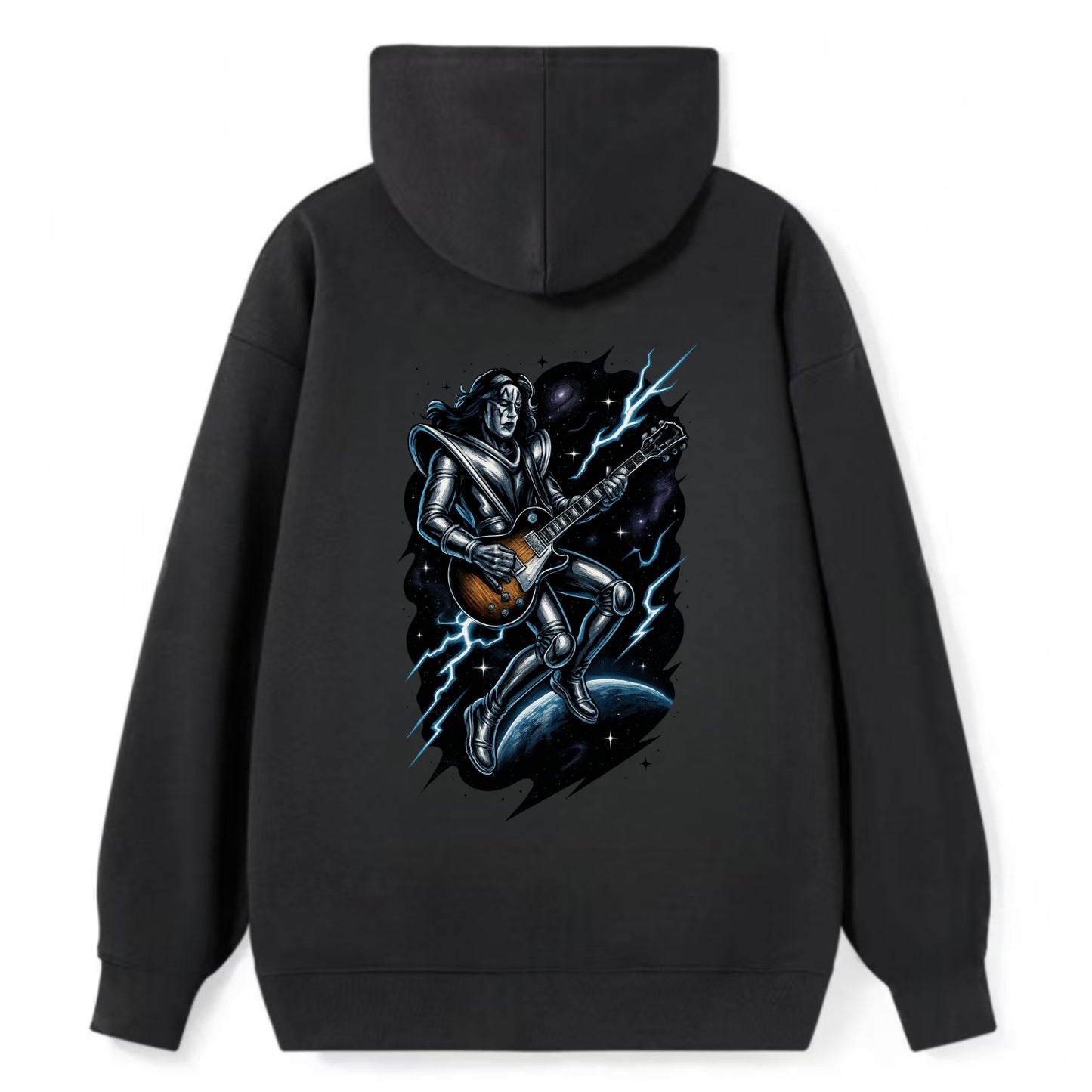 Ace in Zero Gravity - Classic Pullover Hoodie - Black