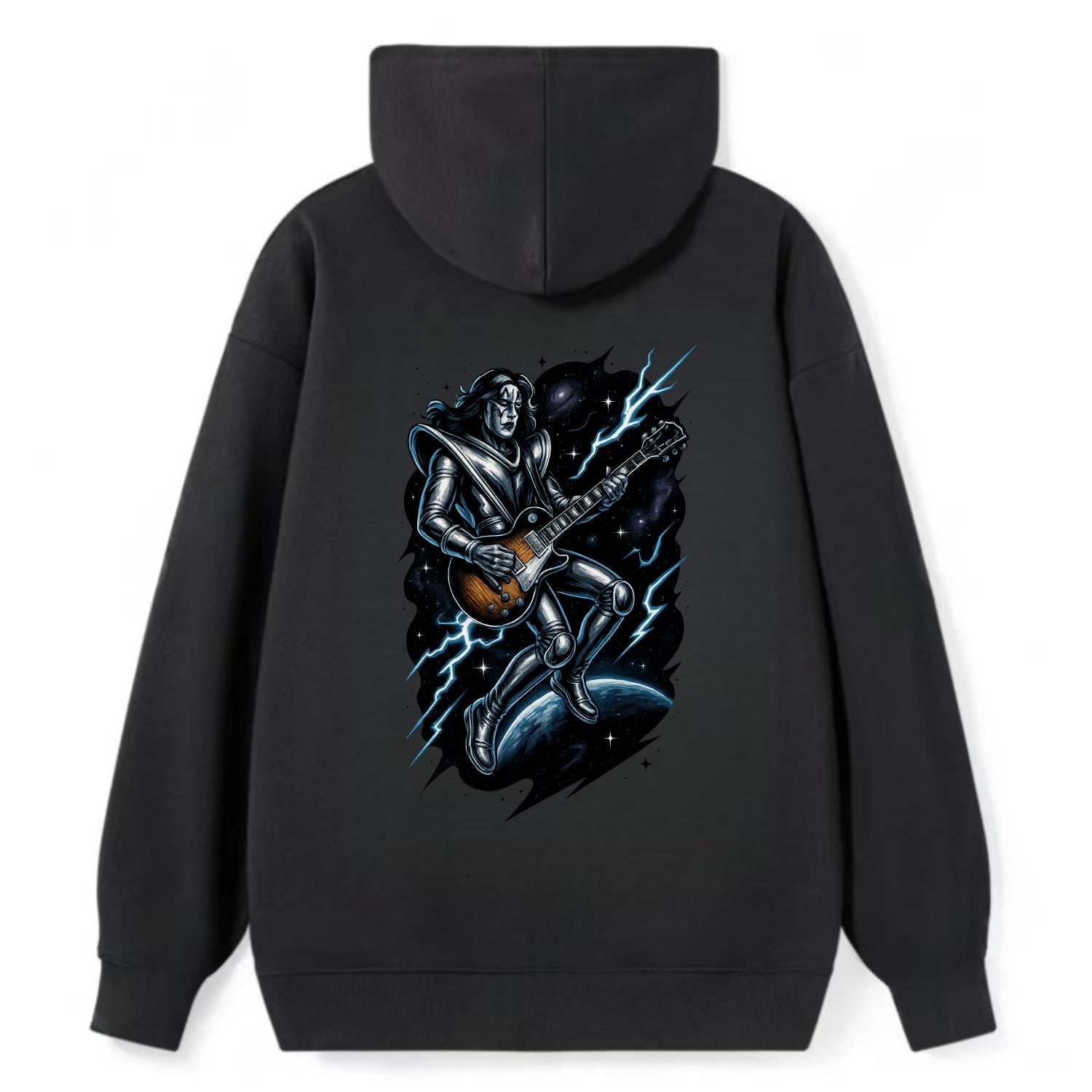 Ace in Zero Gravity - Classic Pullover Hoodie - Black