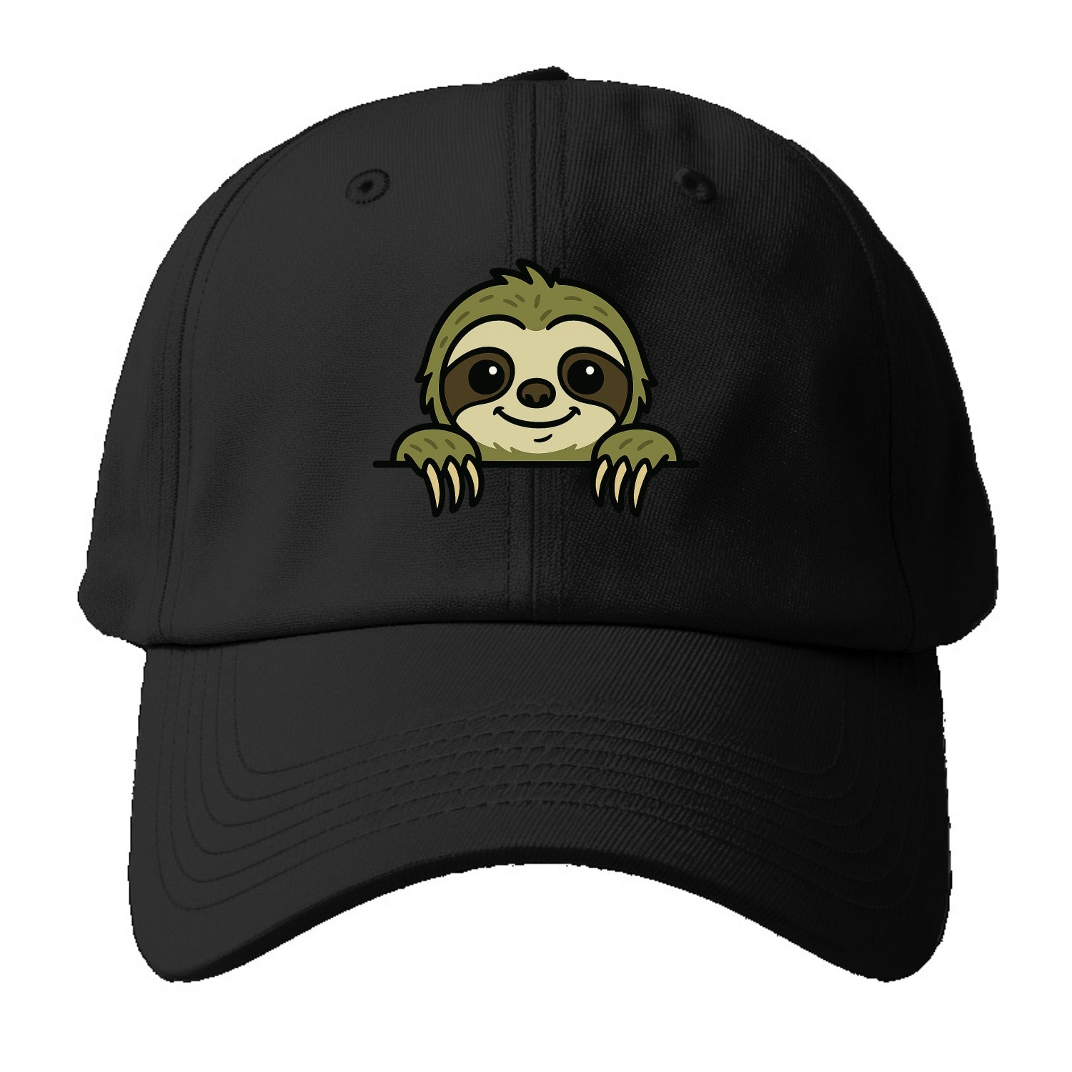 Sloth  - Baseball Cap - Black