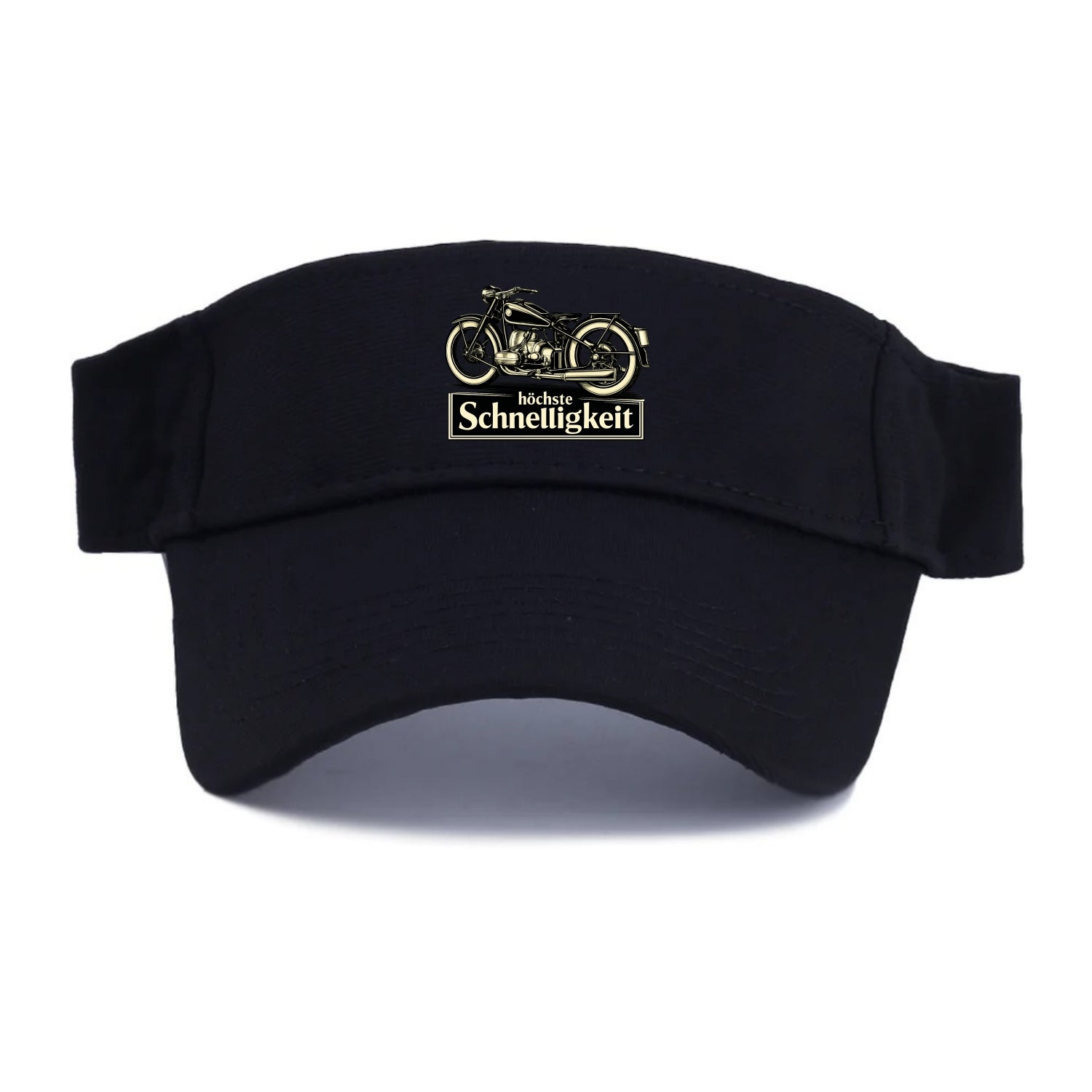 German Speed Motorcycle - Visor - Black