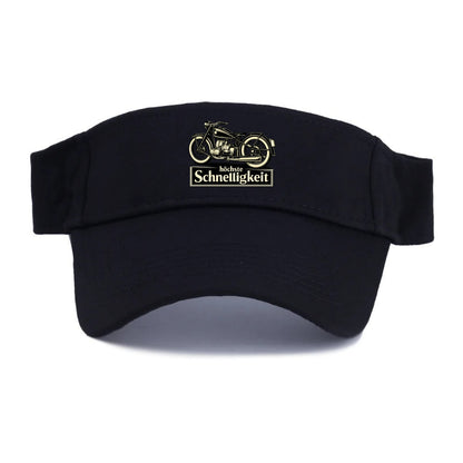 German Speed Motorcycle - Visor - Black