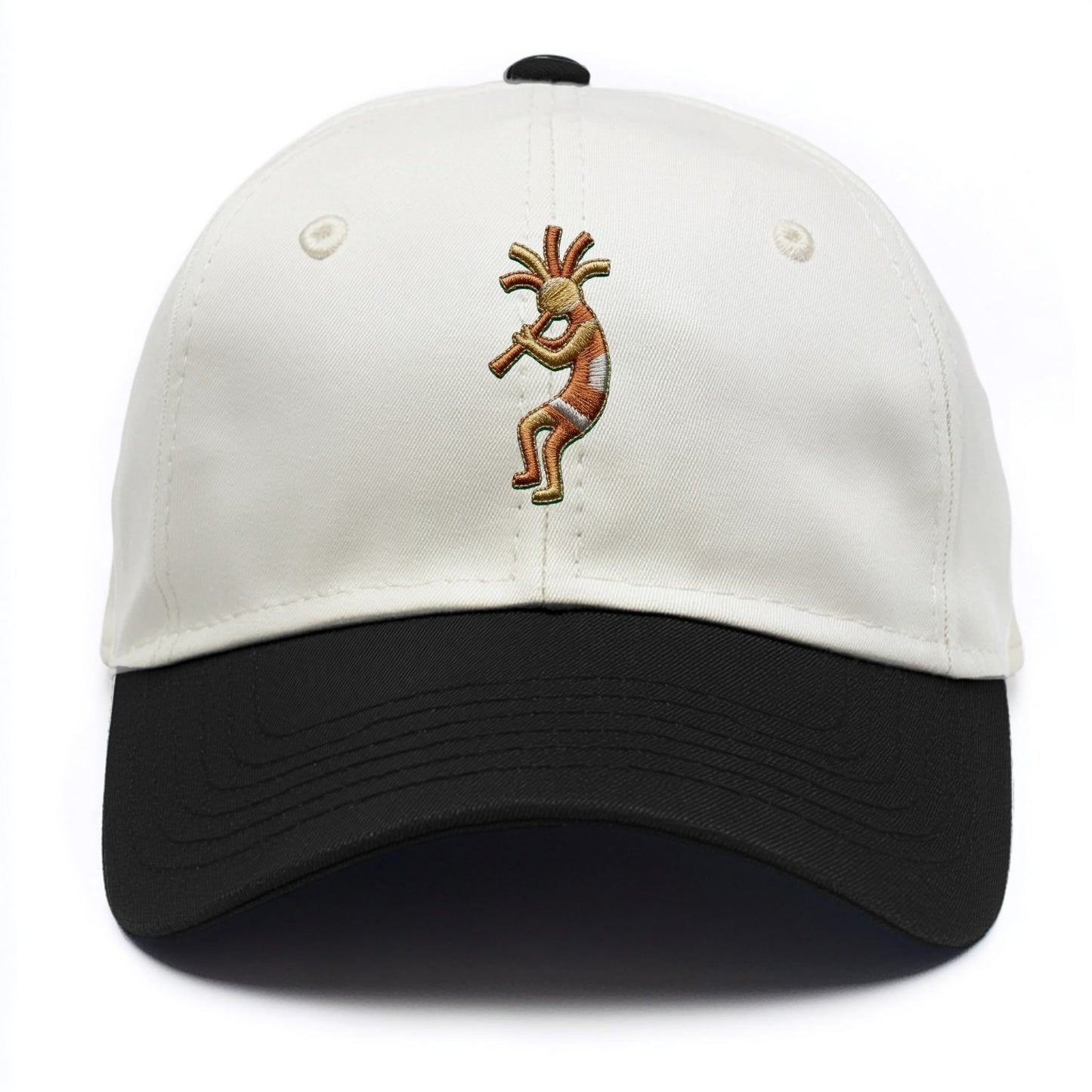 Kokopelli - Two Tone Cap - Black