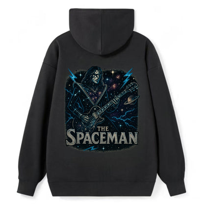 Spaceman Constellation - Classic Pullover Hoodie - Black