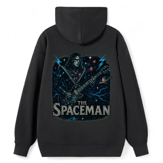 Spaceman Constellation - Classic Pullover Hoodie - Black
