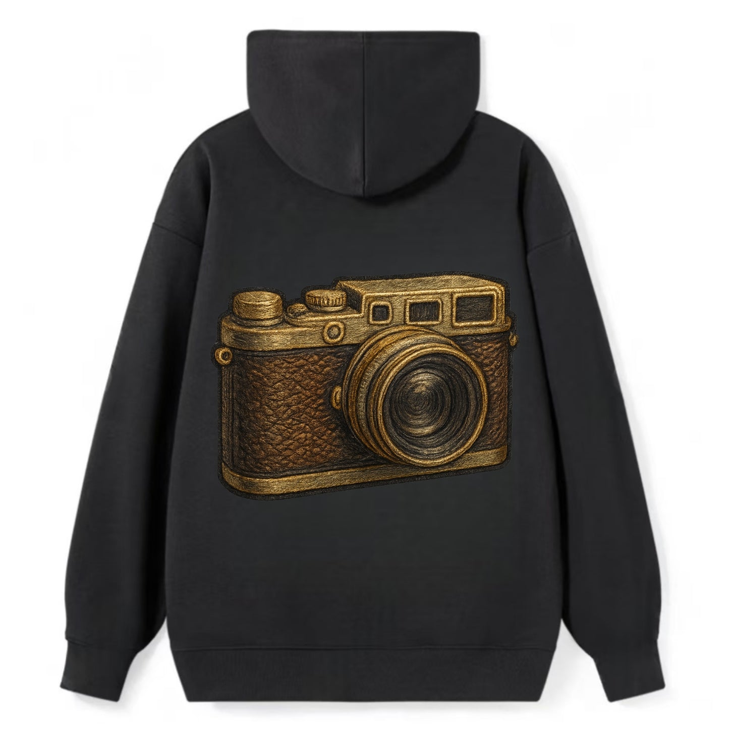 Film Camera  - Classic Pullover Hoodie - Black