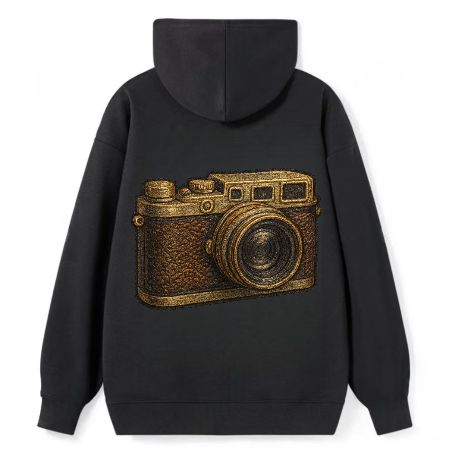 Film Camera  - Classic Pullover Hoodie - Black