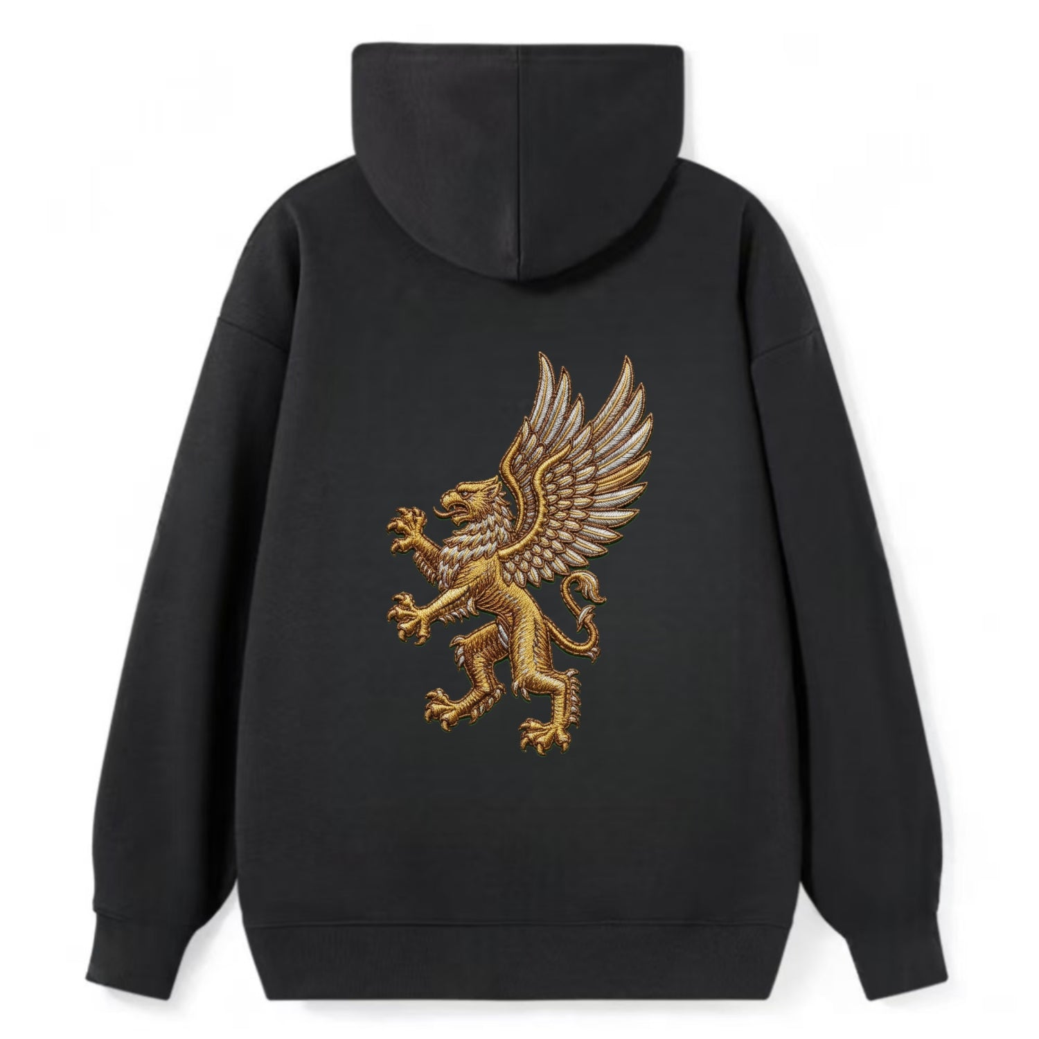 Griffin - Classic Pullover Hoodie - Black