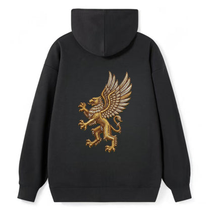 Griffin - Classic Pullover Hoodie - Black