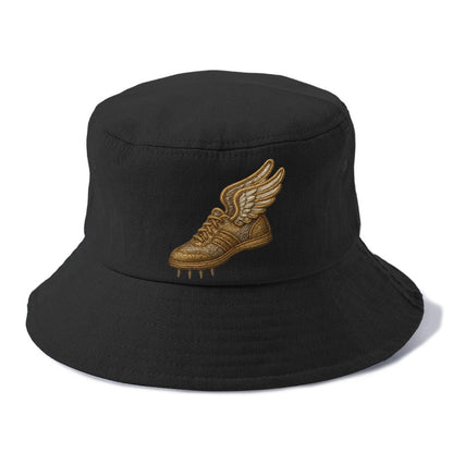 Track Shoe  - Bucket Hat - Black