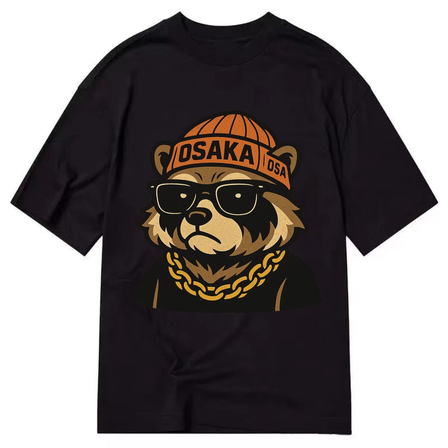 Osaka Tanuki - Classic T-shirt - Black
