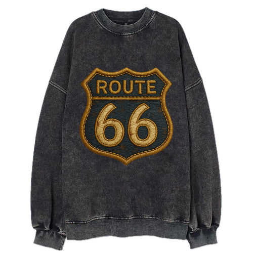 Route 66  - Vintage Sweatshirt
