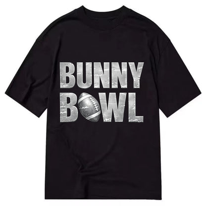 Bunny Bowl - Classic T-shirt - Black
