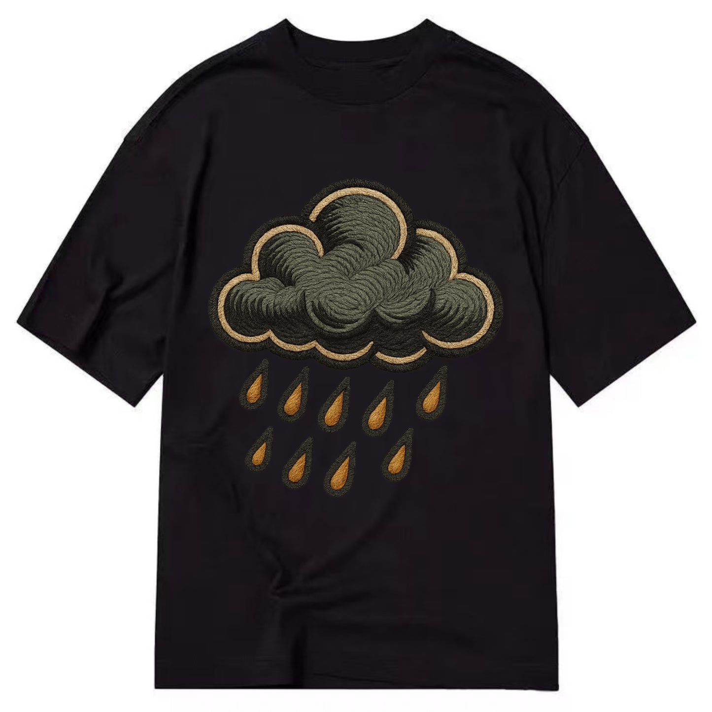 Rain Cloud  - Classic T-shirt - Black