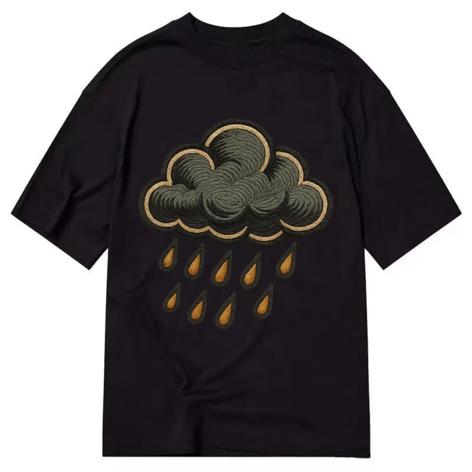 Rain Cloud  - Classic T-shirt - Black