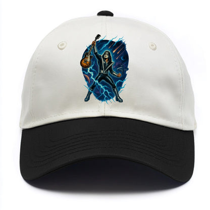 Ace Frehley Cosmic Solo - Two Tone Cap - Black