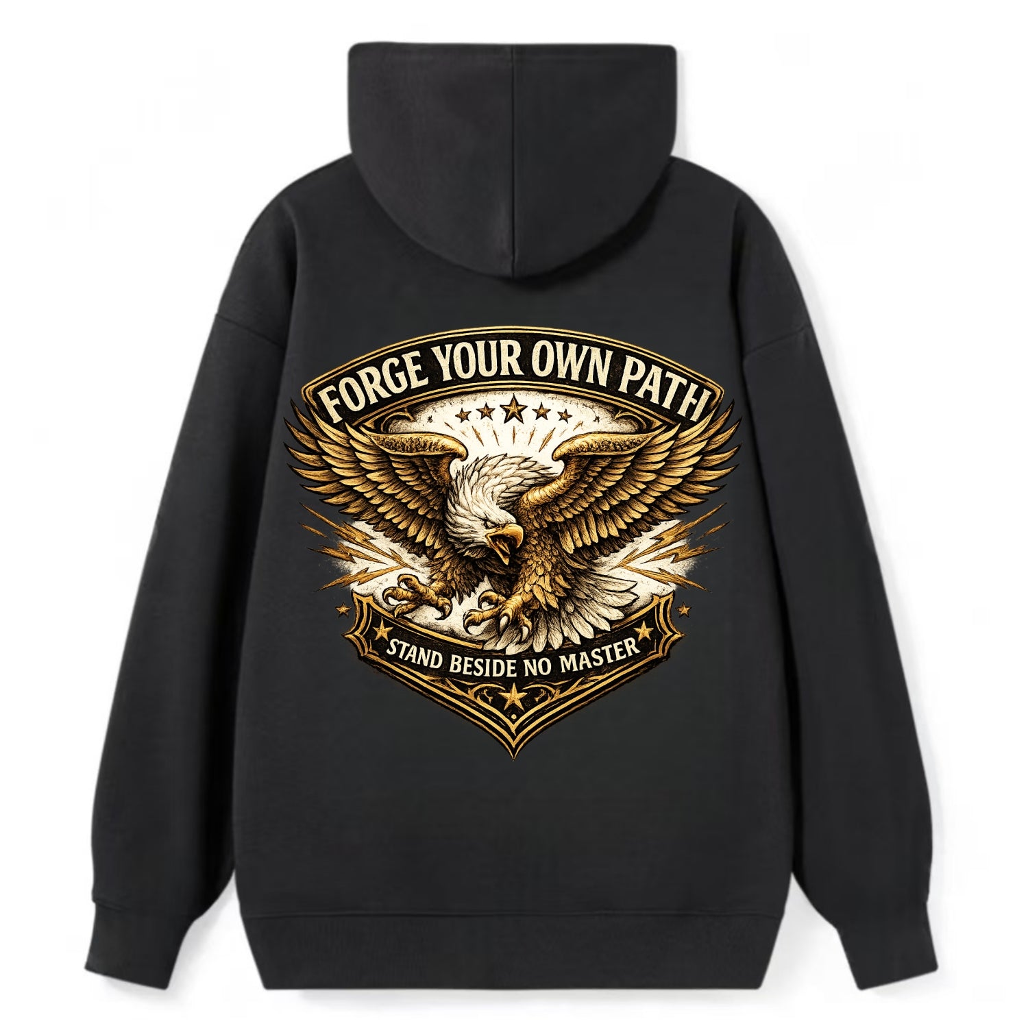 Forge Your Own Path - Classic Pullover Hoodie - Black